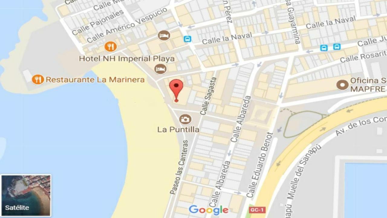 Leps Primera Linea Las Canteras Las Palmas de Gran Canaria Eksteriør bilde